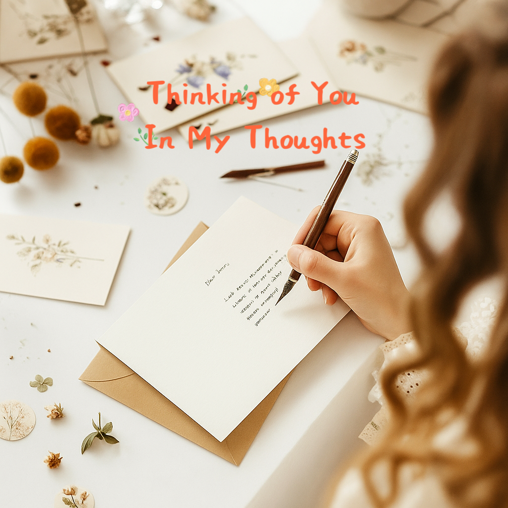 Thinking of You / In My Thoughts Card