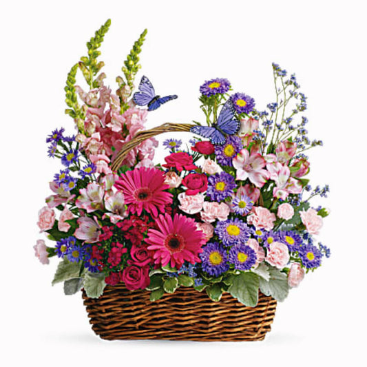 Country Garden Basket Premium