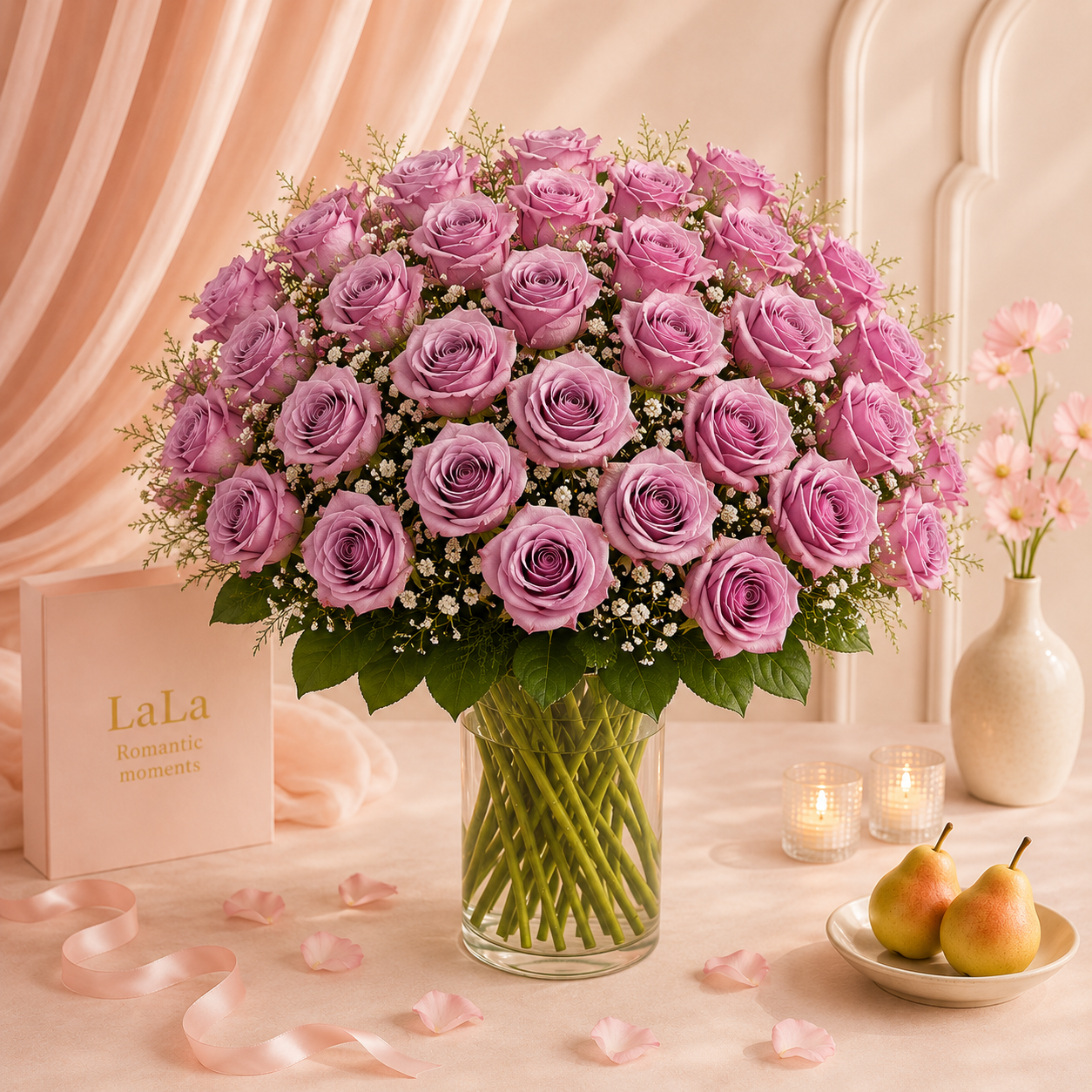 Lavender Rose Elegance