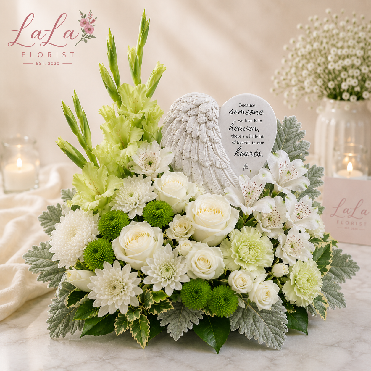 Heavenly Hearts Arrangement