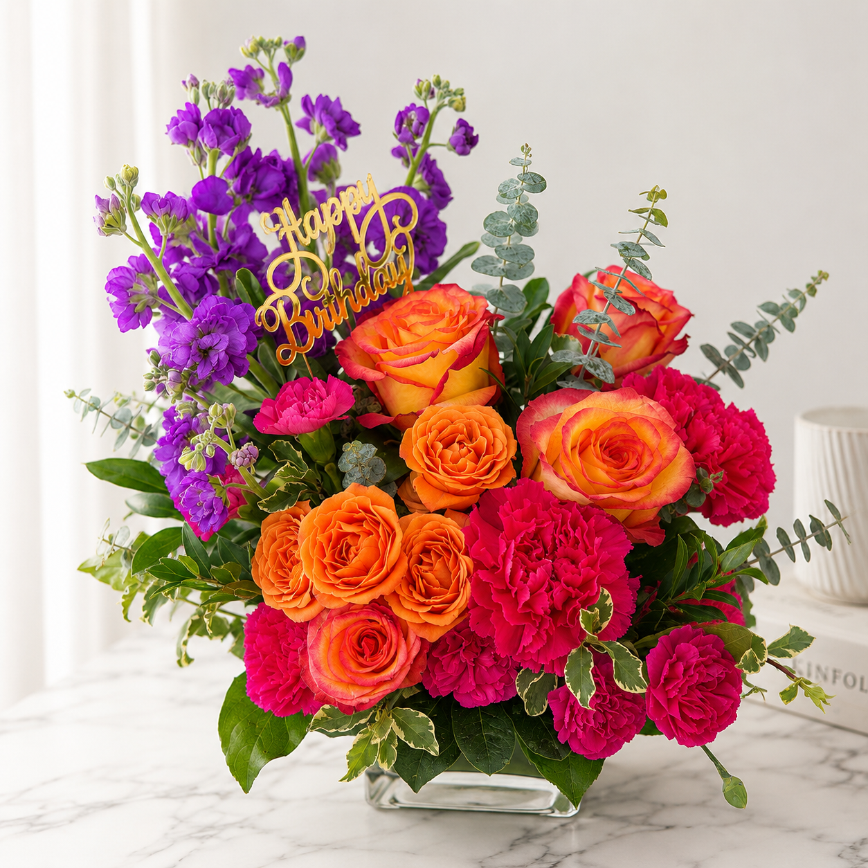 Sunset Birthday Bouquet