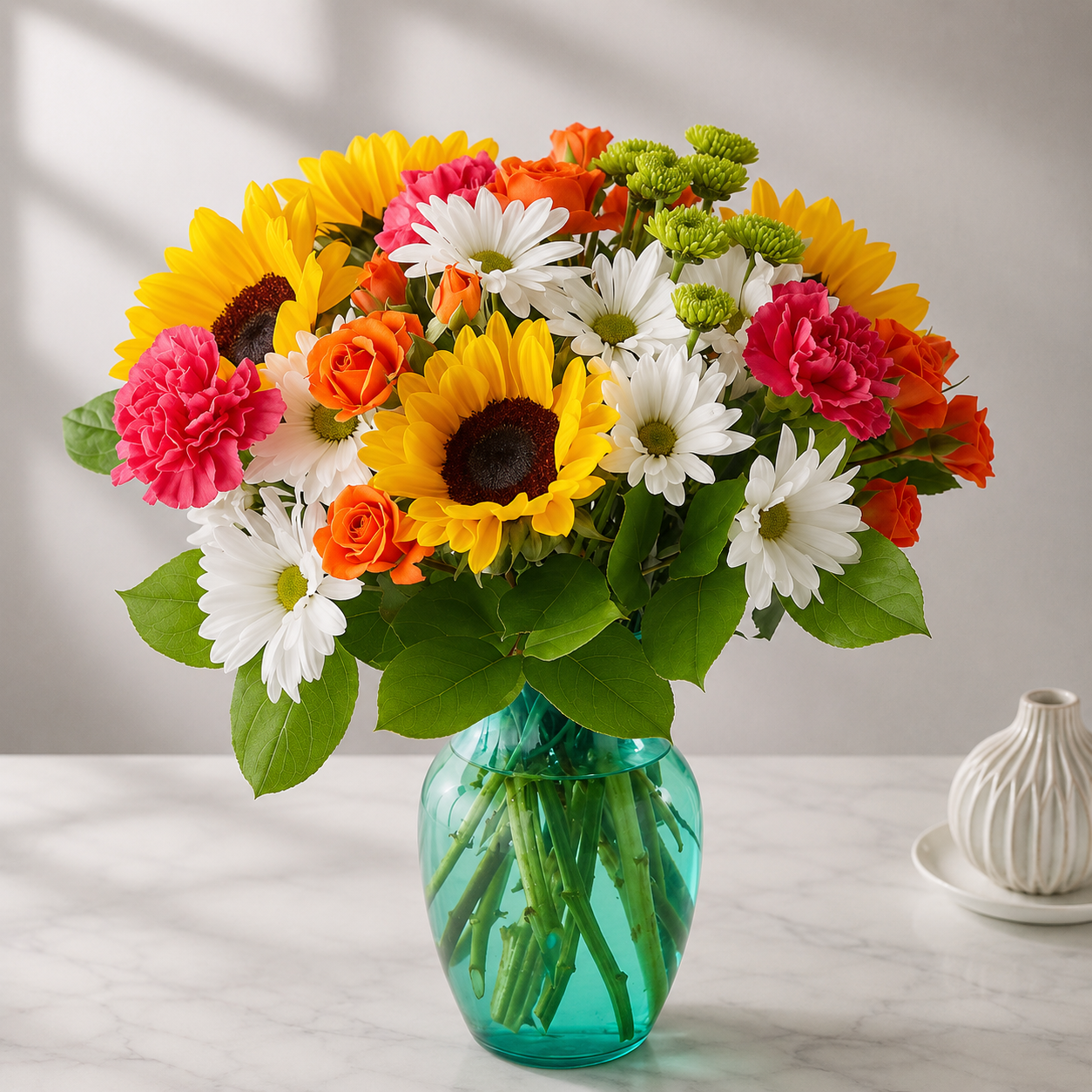 Sun-Drenched Blooms Bouquet