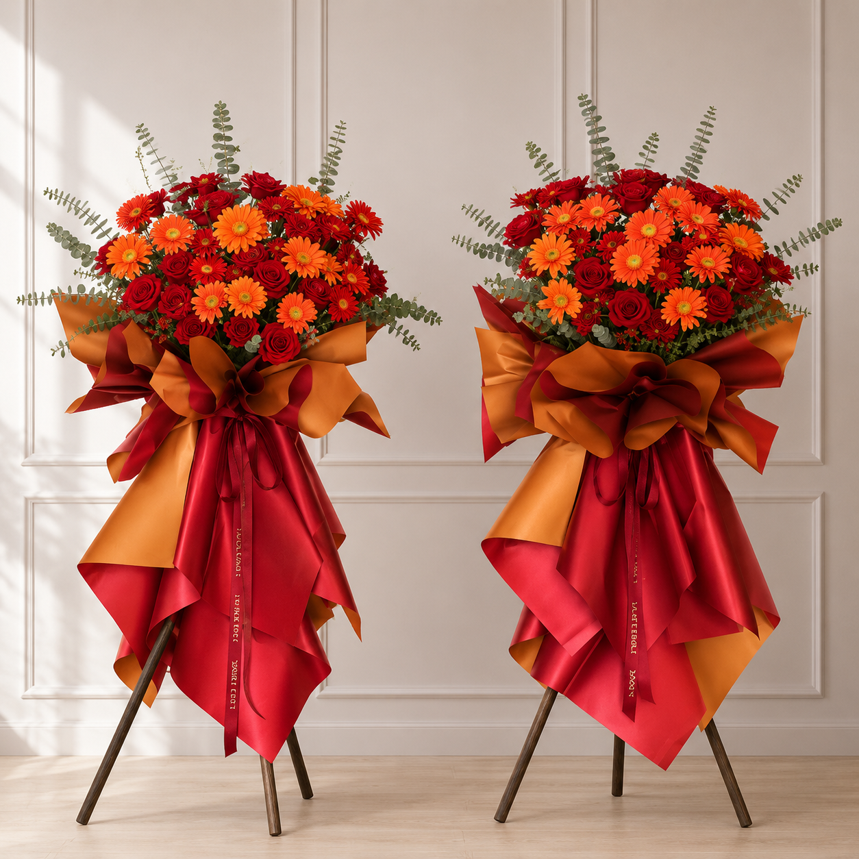 ⭐ Scarlet Sunrise Standing Spray