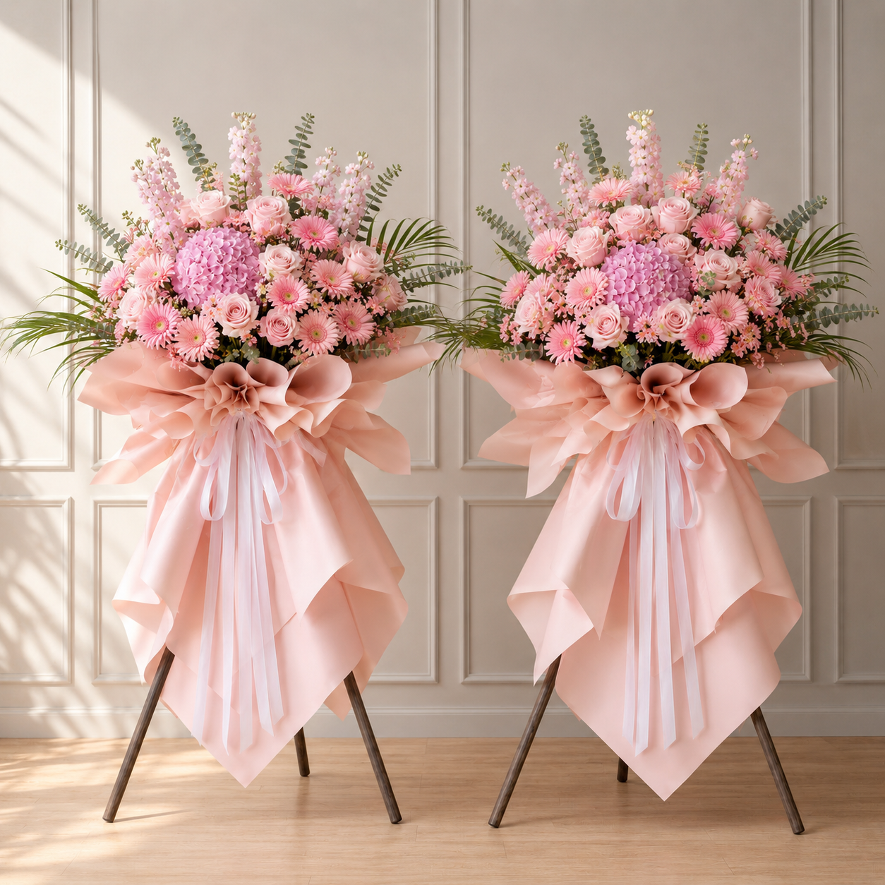 ⭐ Blush Sunrise Standing Spray
