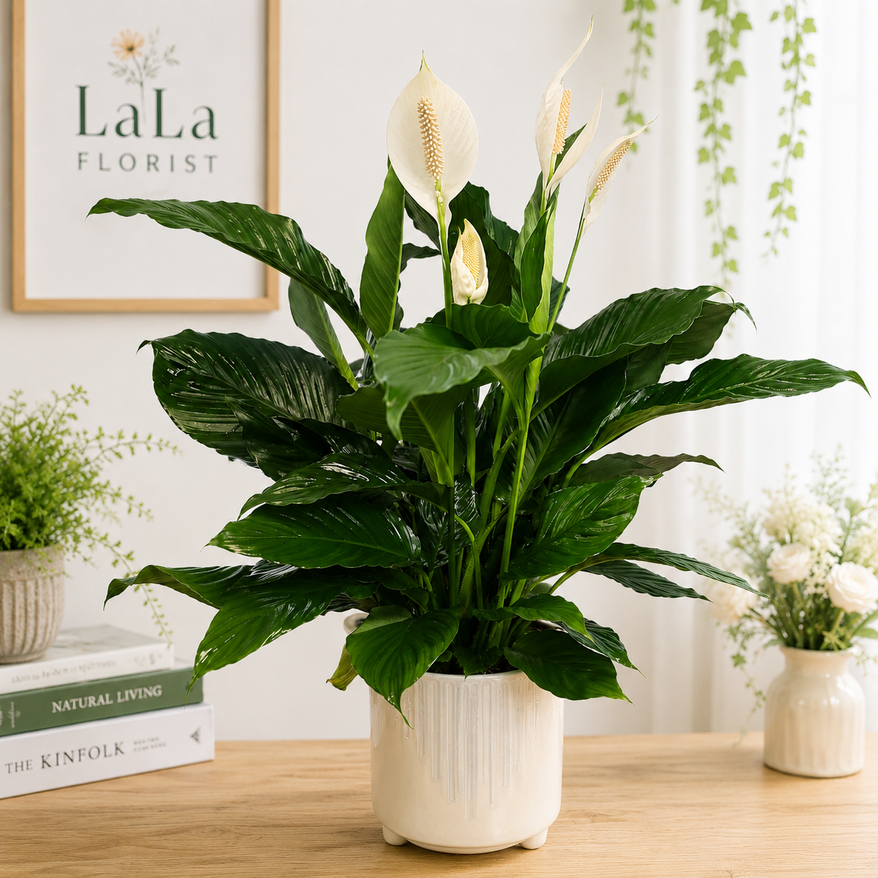 Peace Lily Plant 6β 8ββ Sympathy & Get Well Gift