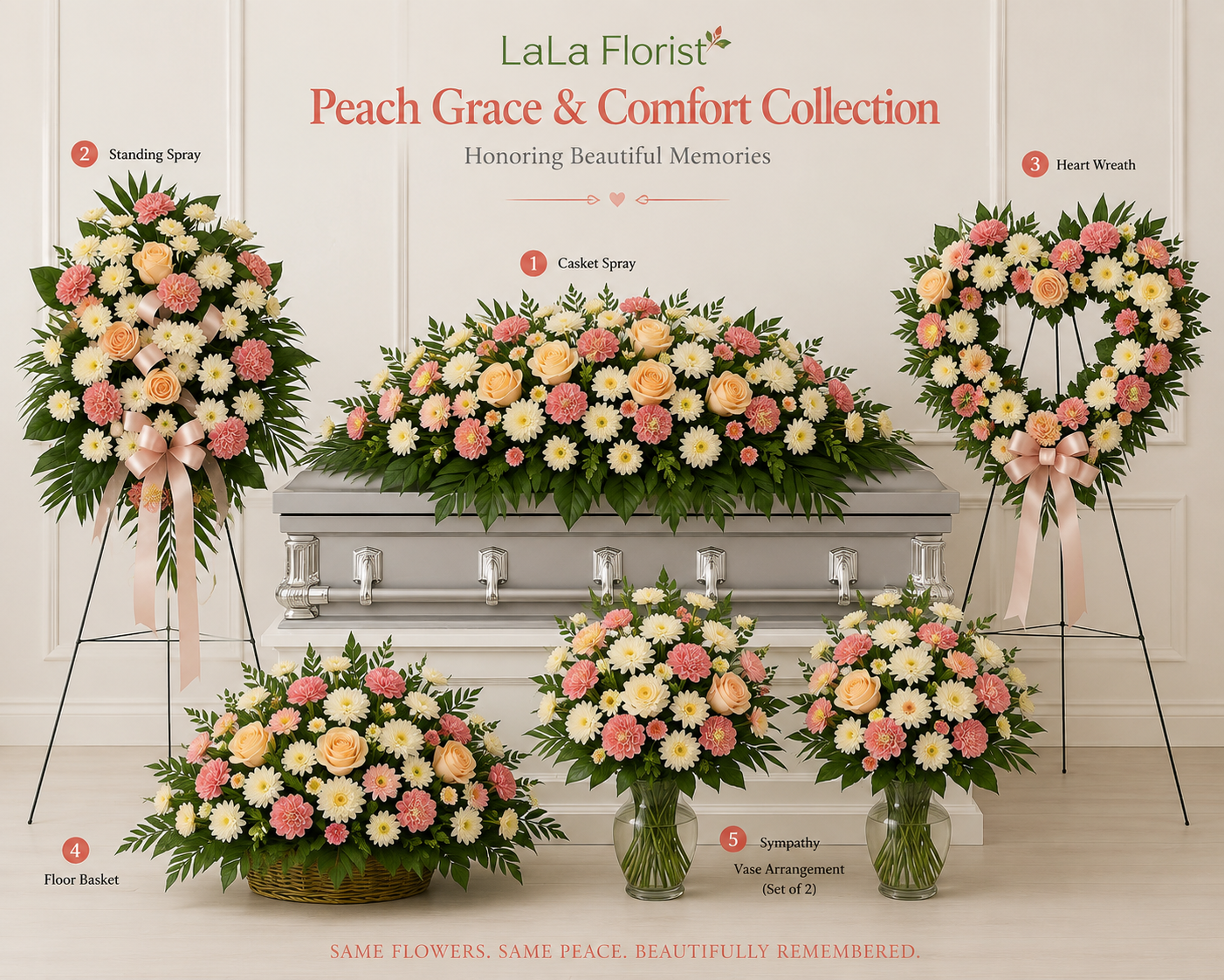 đ¸ Peach Grace & Comfort Collection