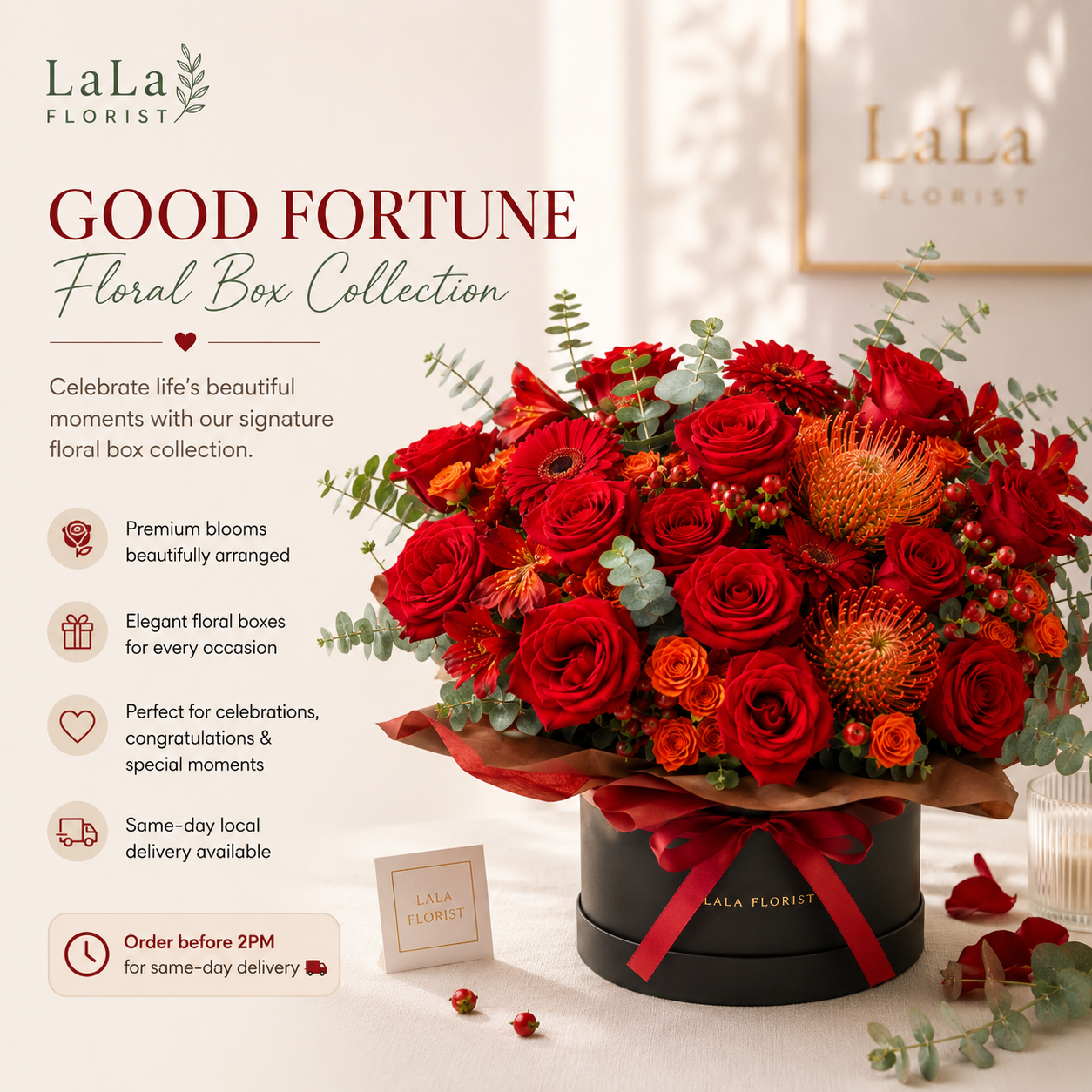 Good Fortune Floral Box Collection