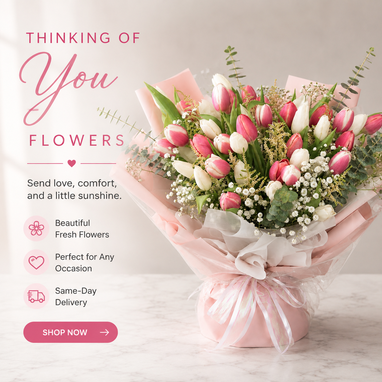 🌸 Thinking of You Flowers