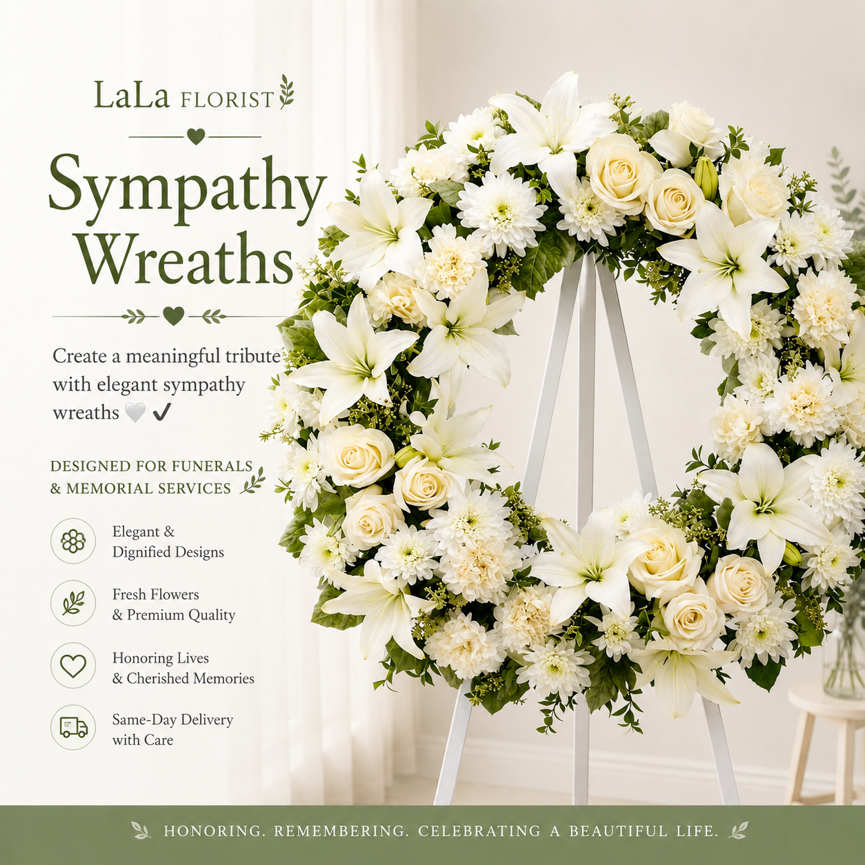 Sympathy Wreaths