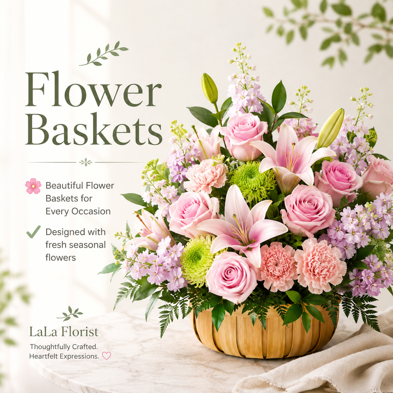 Flower Baskets