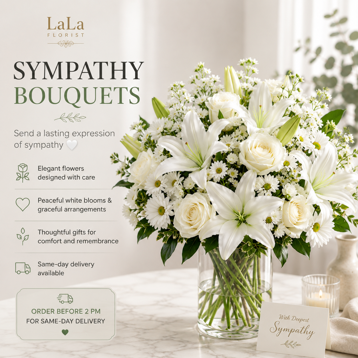 Sympathy Bouquets