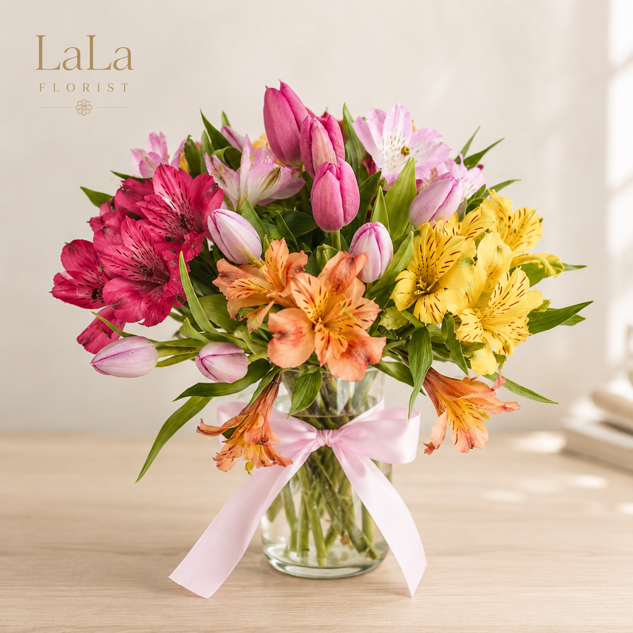 Spring Tulip Garden Bouquet