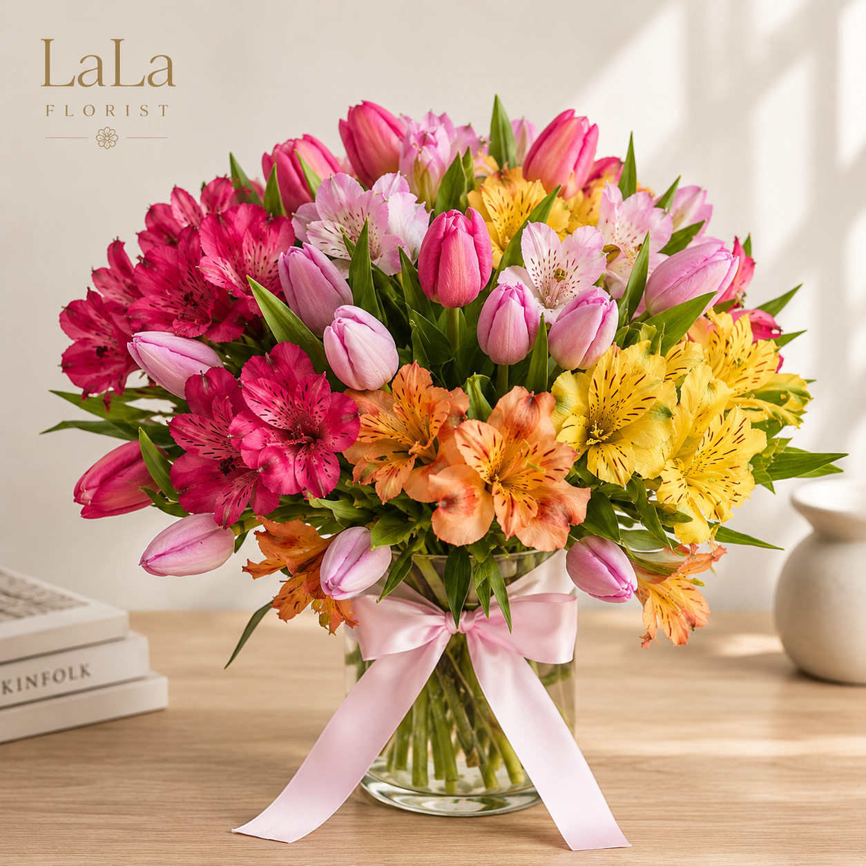 Spring Tulip Garden Bouquet