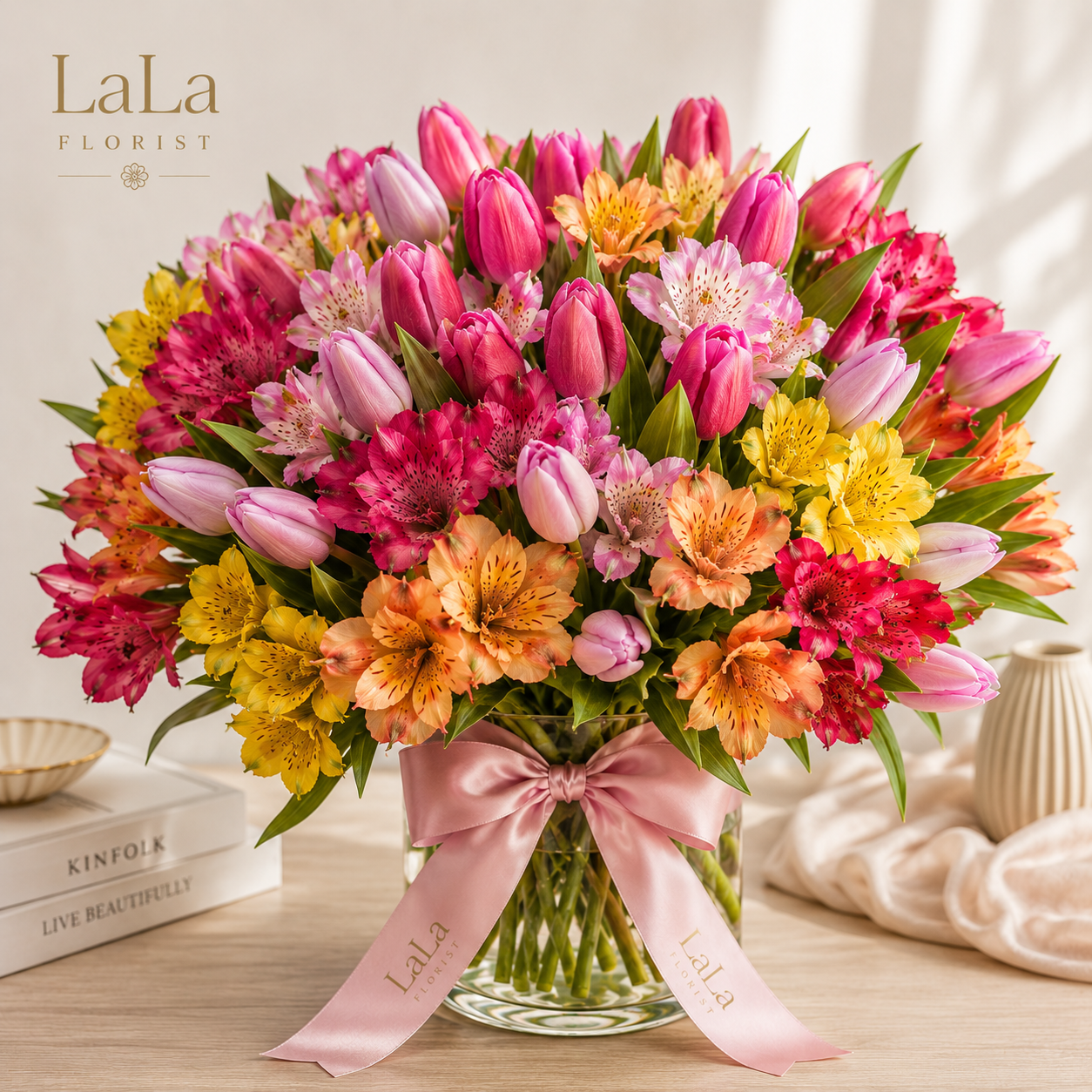 Spring Tulip Garden Bouquet