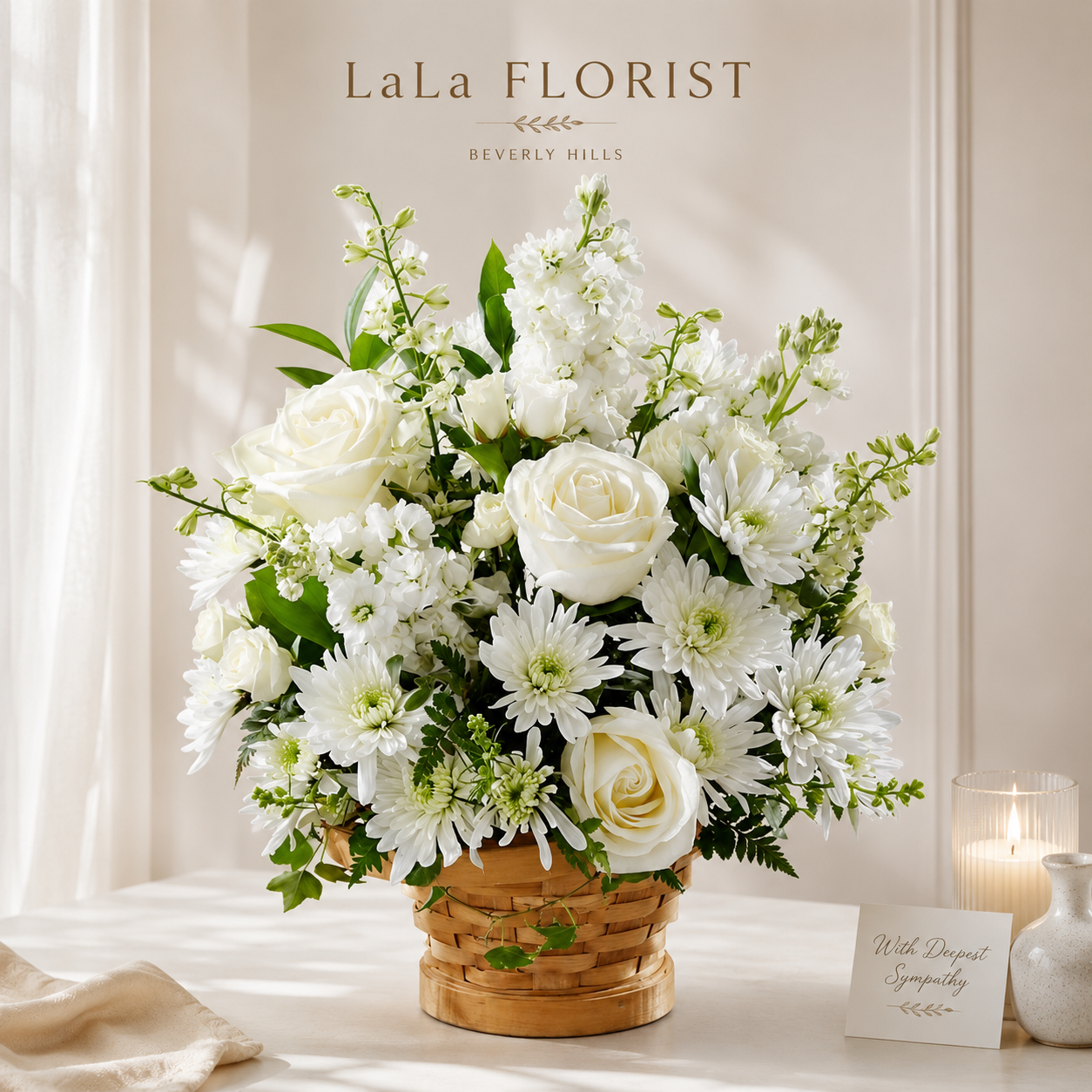 Eternal Grace Sympathy Basket