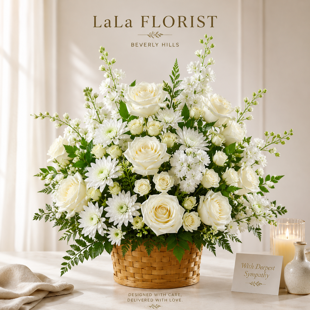 Eternal Grace Sympathy Basket