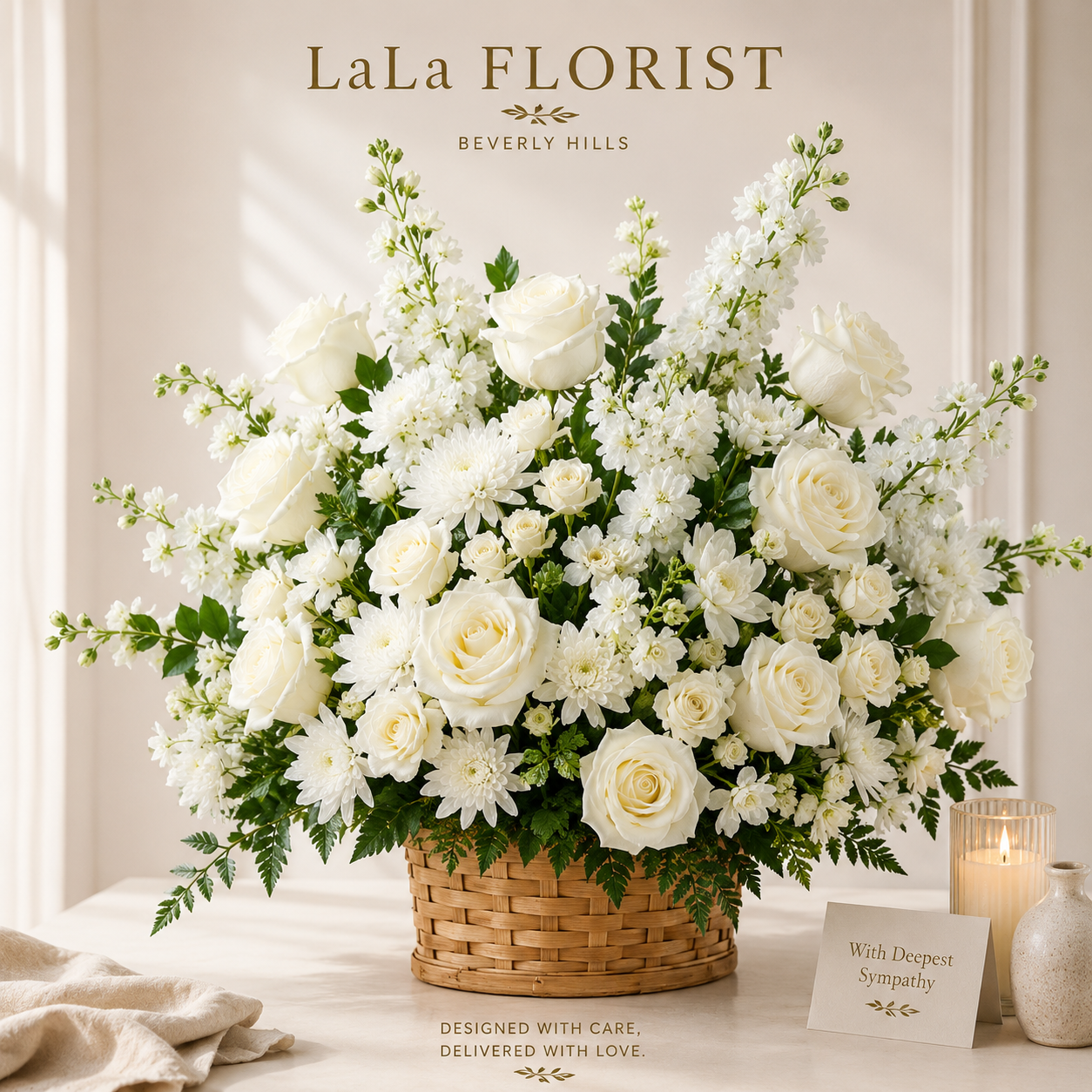Eternal Grace Sympathy Basket