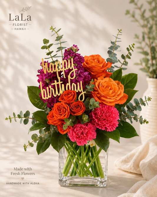 Sunset Birthday Bouquet