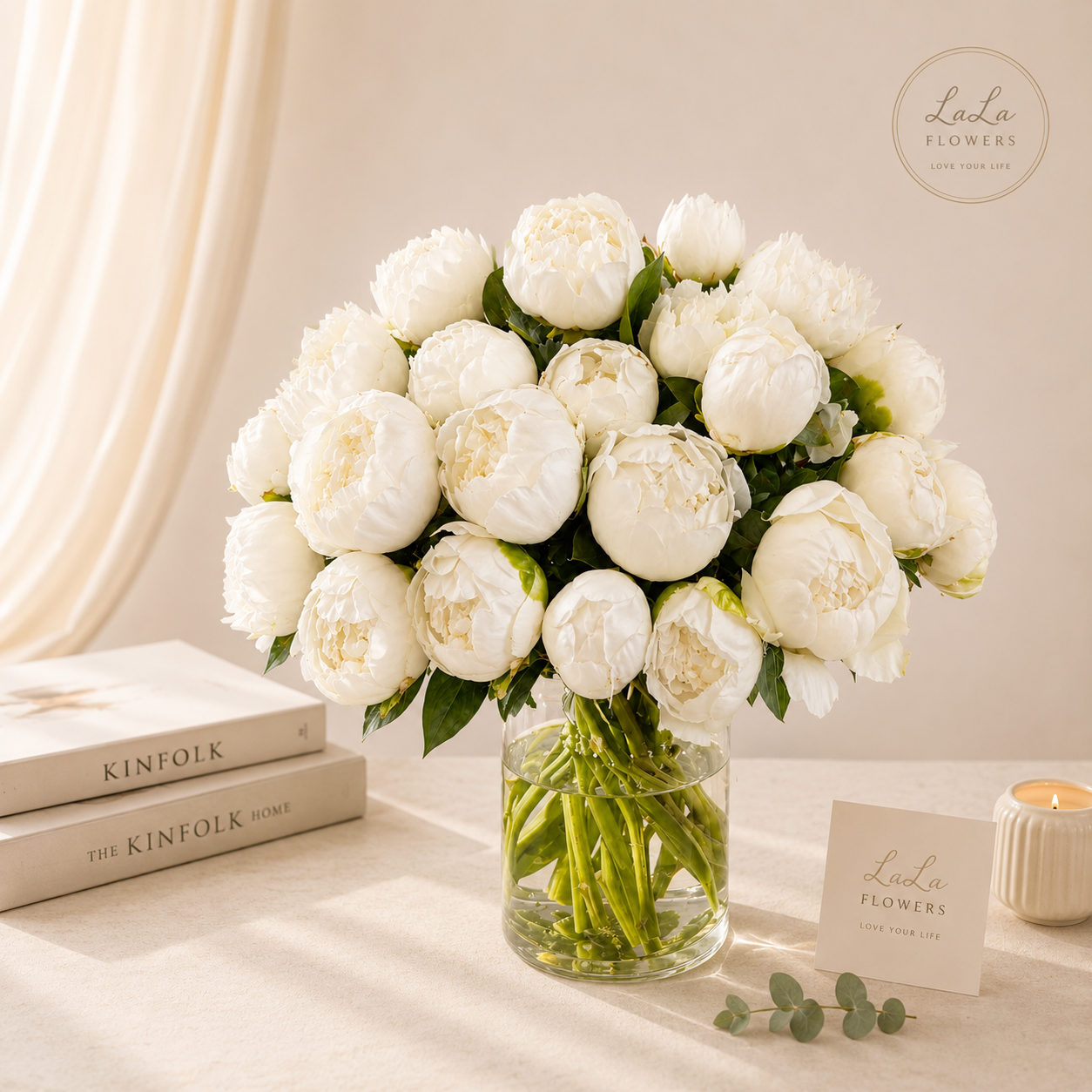 White Peony Elegance