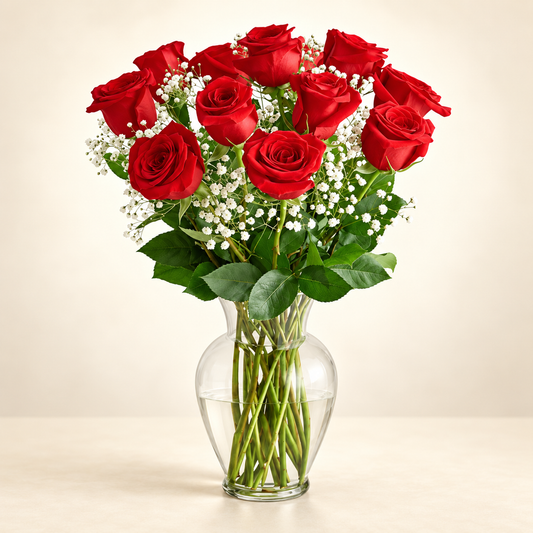 Red Rose Elegance Bouquet