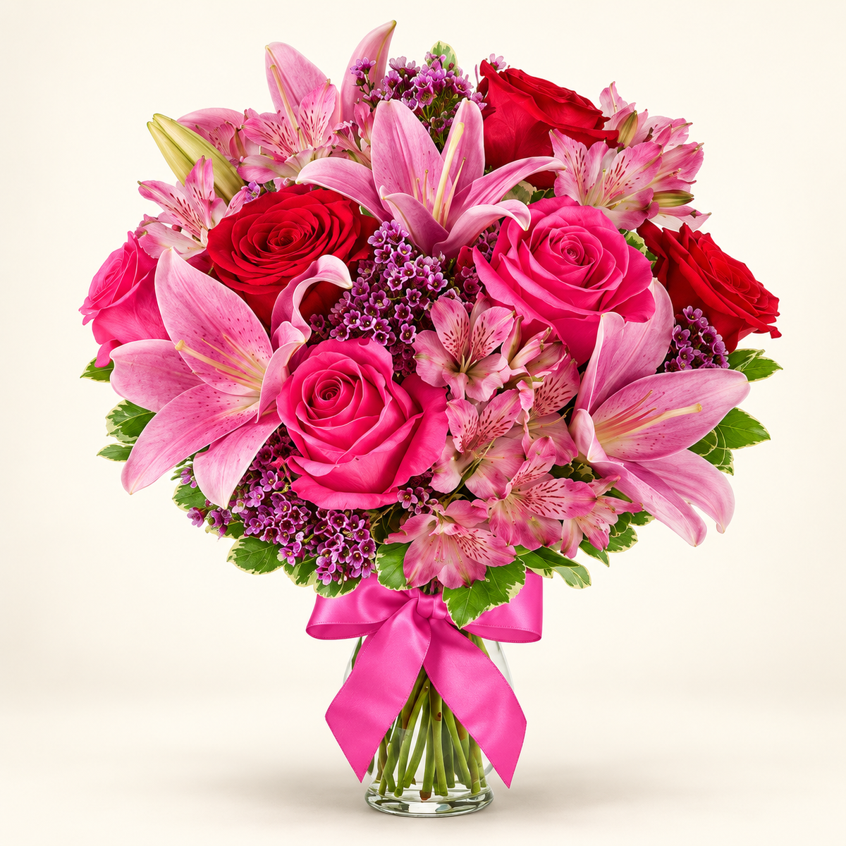 Sweet Rose & Lily Bouquet
