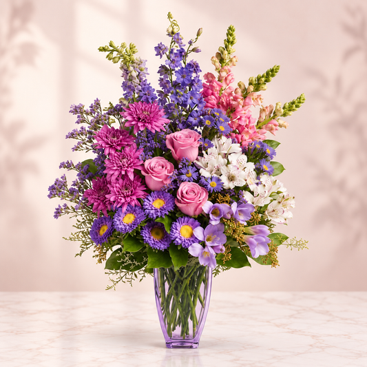 Purple Garden Dreams