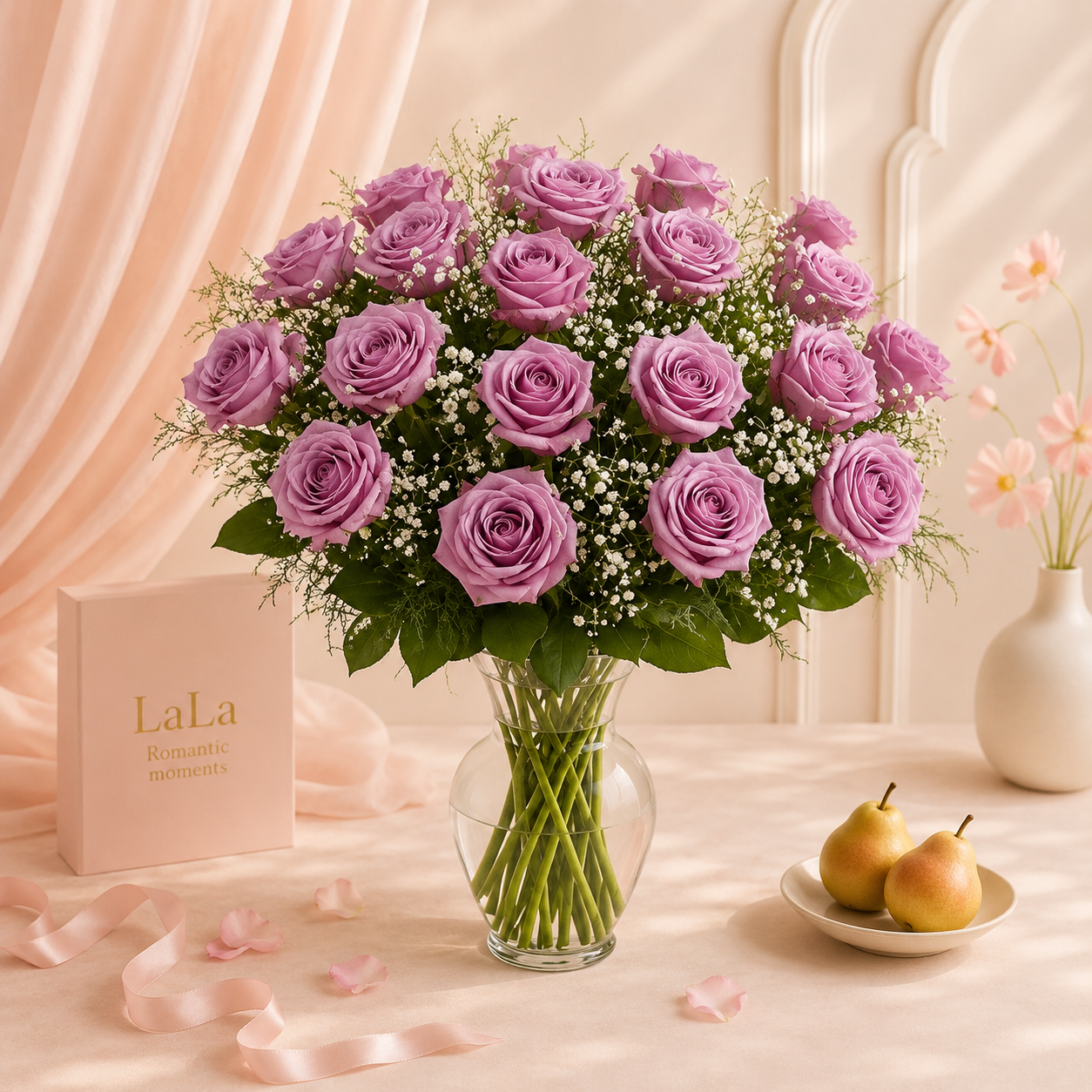 Lavender Rose Elegance