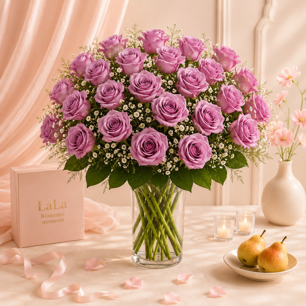 Lavender Rose Elegance