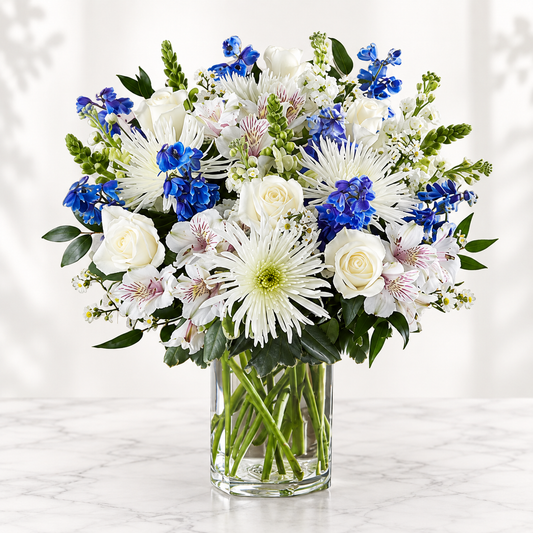 Blue Elegance Bouquet