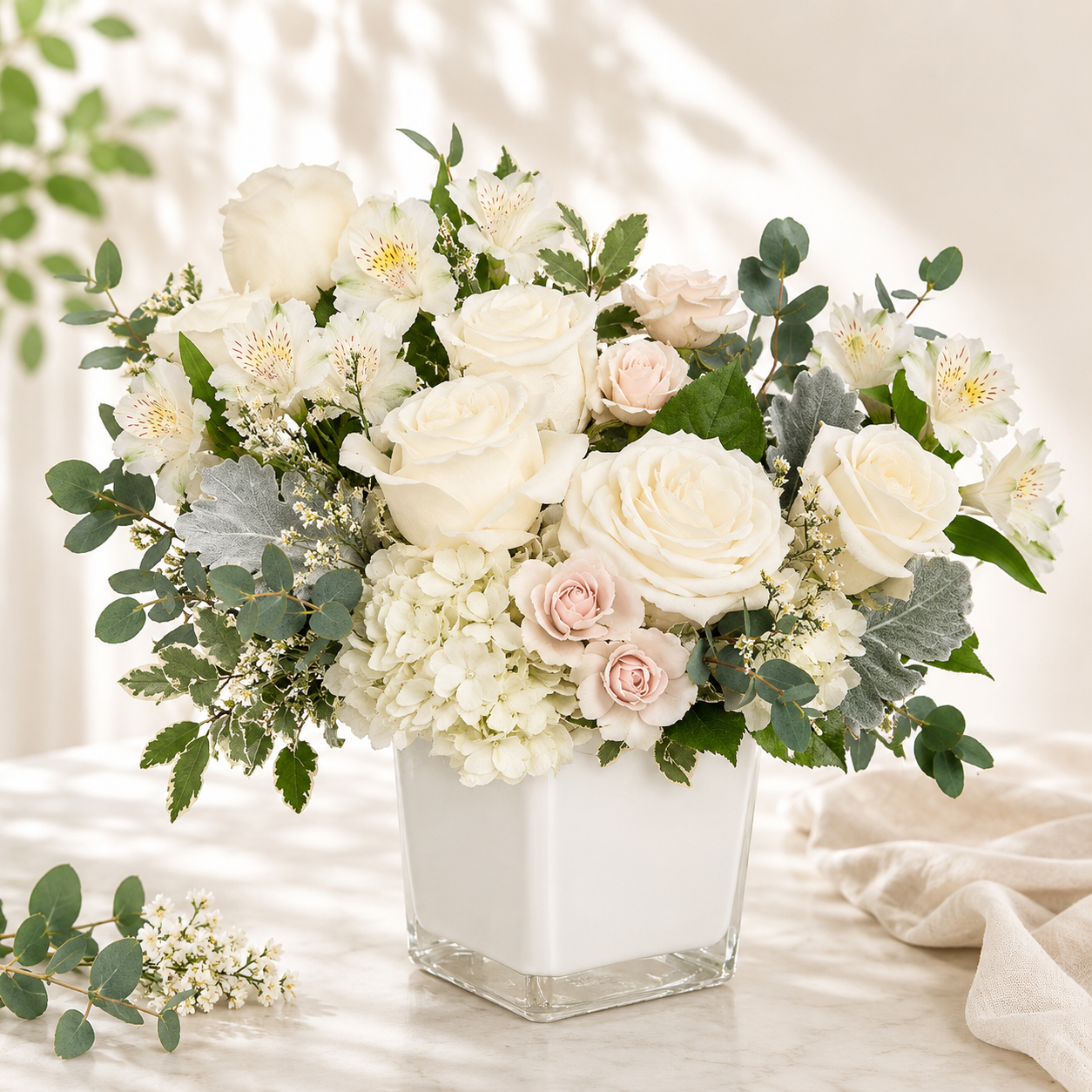 Ivory Garden Bouquet