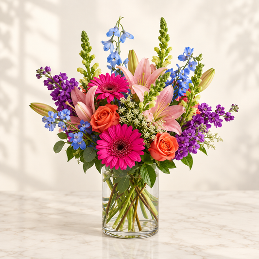 Spring Pathway Vase