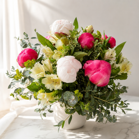 Peony Garden Arrangement