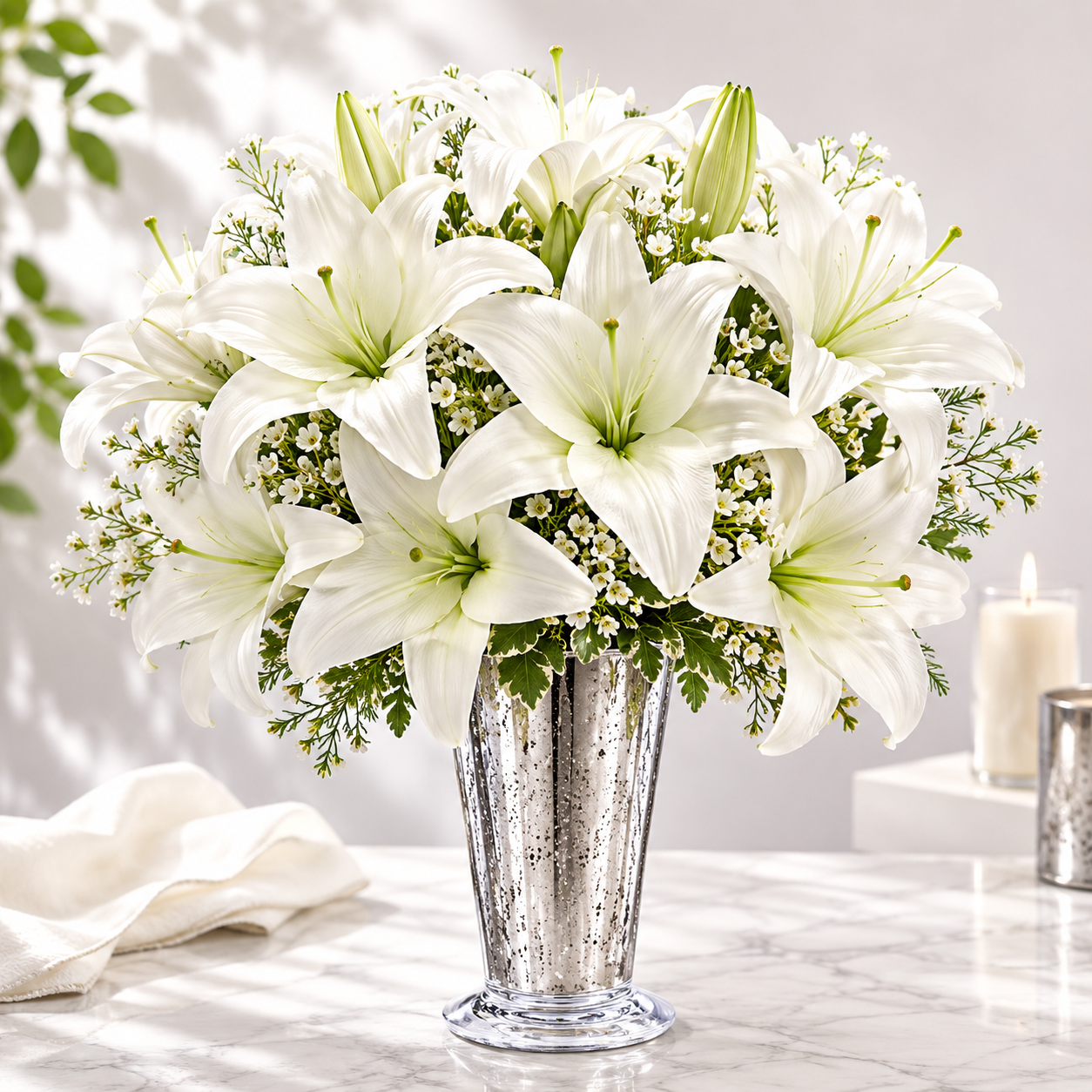 Moonlight Lily Bouquet