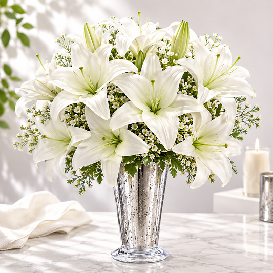Moonlight Lily Bouquet