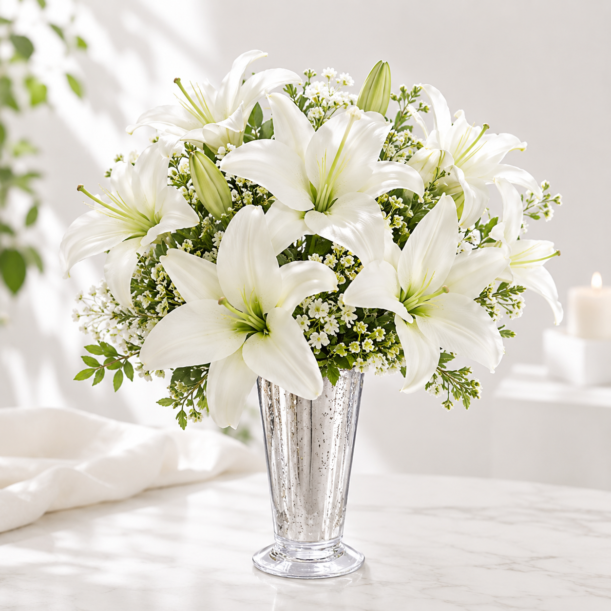 Moonlight Lily Bouquet