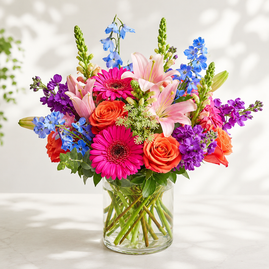 Spring Pathway Vase
