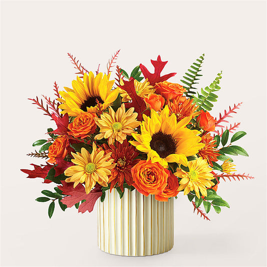 Fall Campfire Arrangement