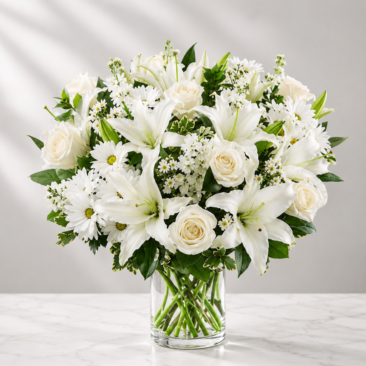 White Serenity Bouquet
