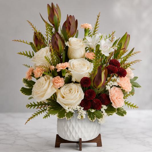 Timeless Ivory Bloom