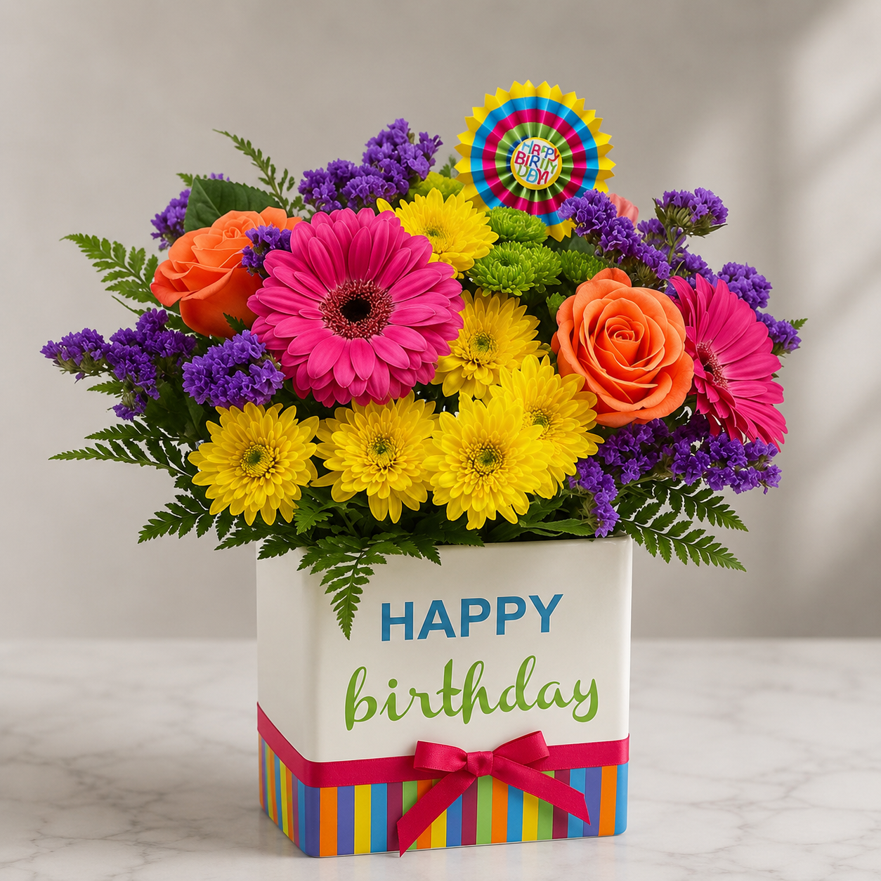 Birthday Brights Bouquet
