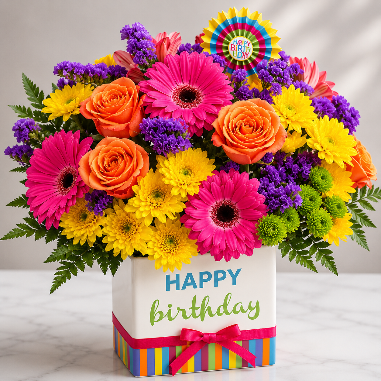 Birthday Brights Bouquet