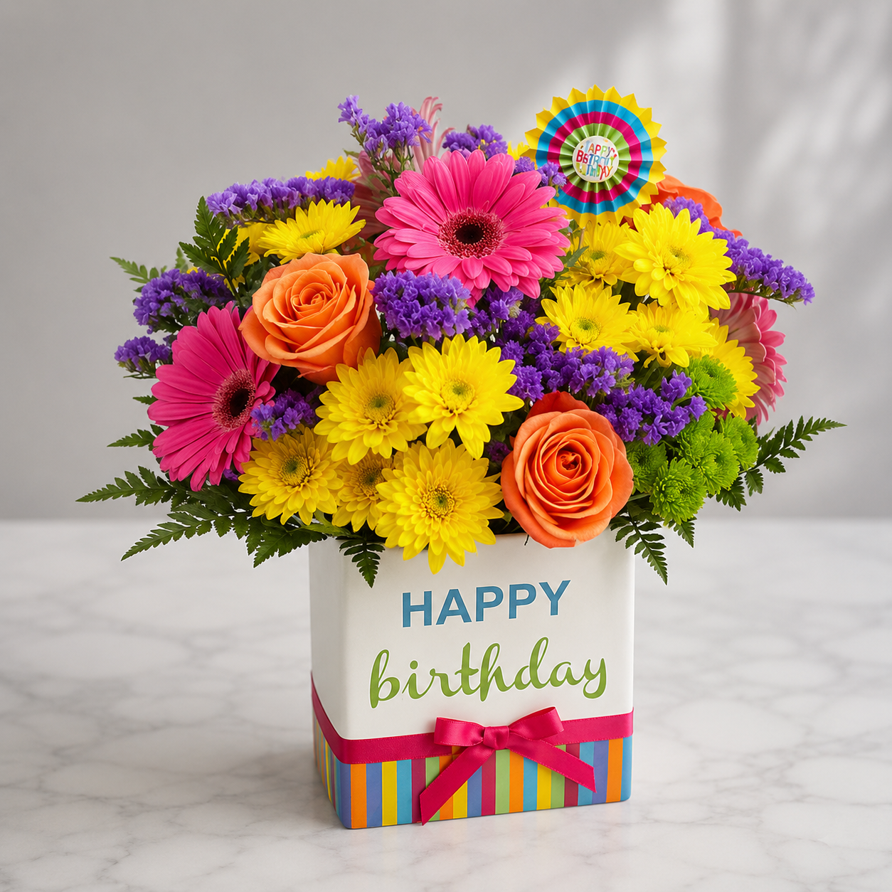 Birthday Brights Bouquet