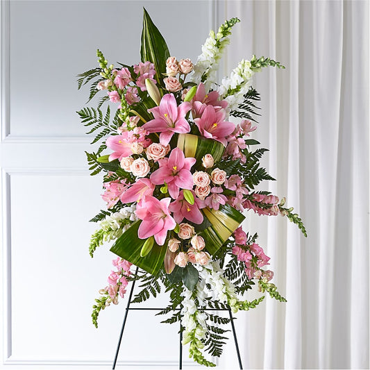 Elegant Embrace Standing Spray
