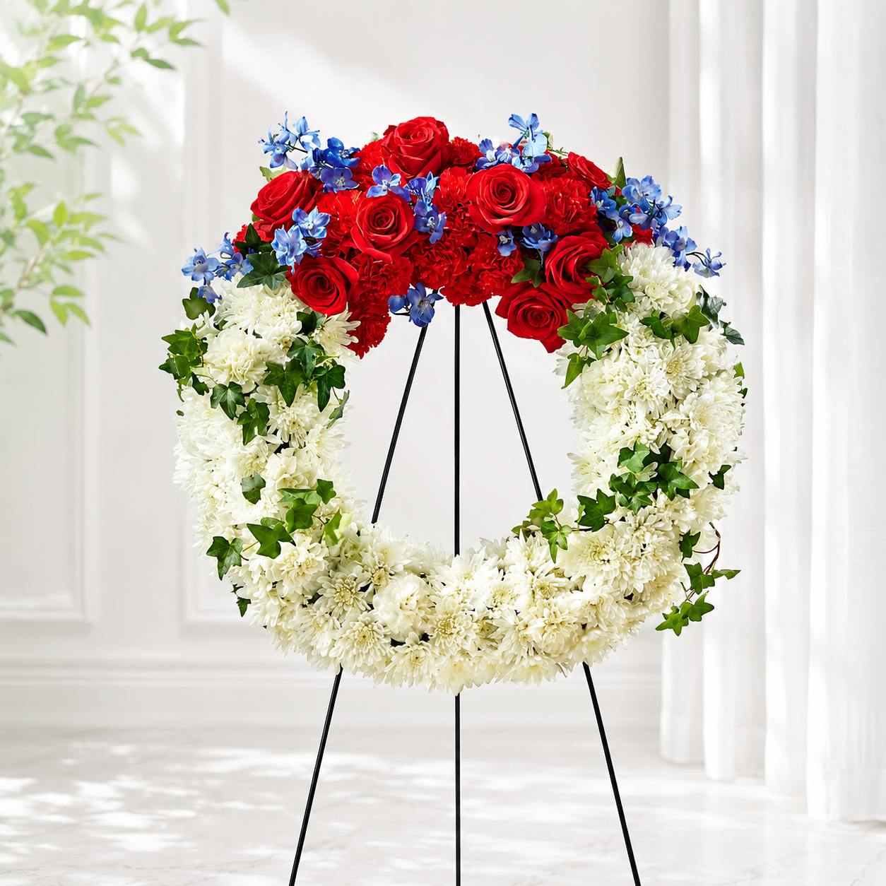 Patriotic Passion Wreath