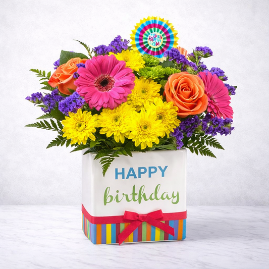 Birthday Brights Bouquet
