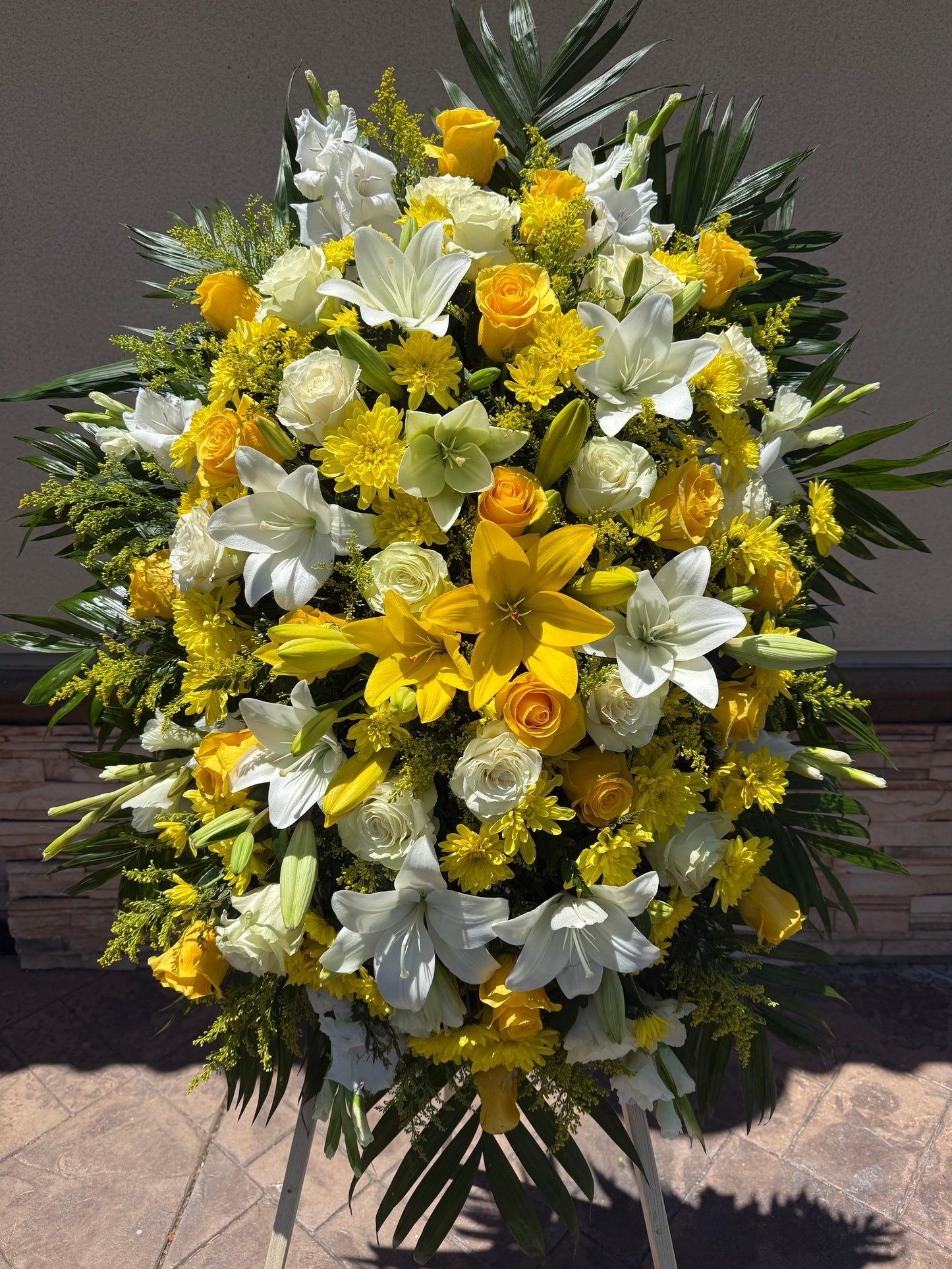 Golden Hope Standing Spray