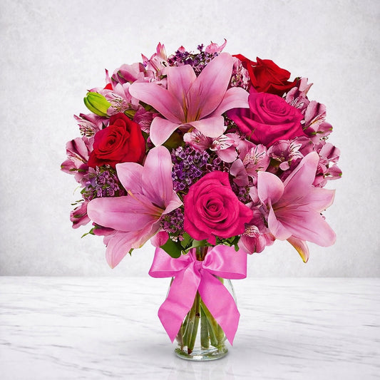 Sweet Rose & Lily Bouquet