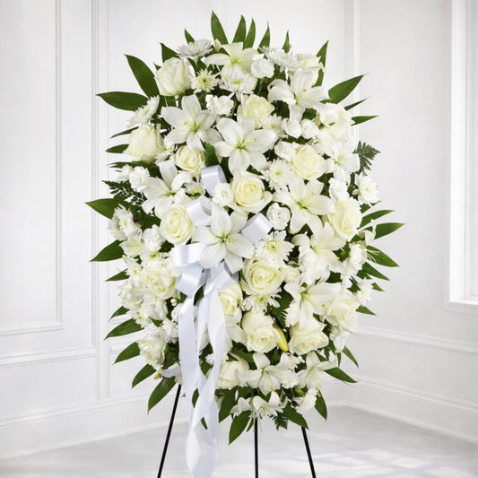 Exquisite Tribute Standing Spray Premium